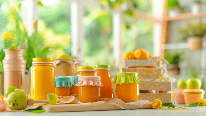alimentation pour partir en vacances avec bébé