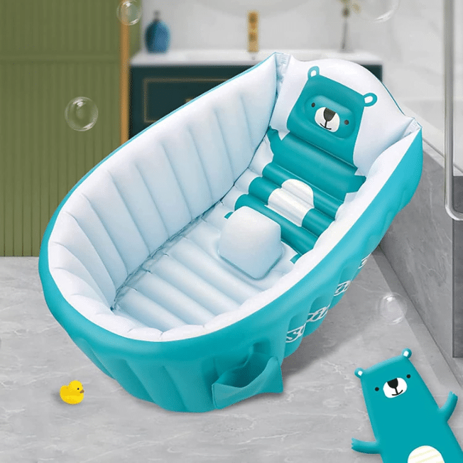 Baignoire pour partir en vacances avec bébé