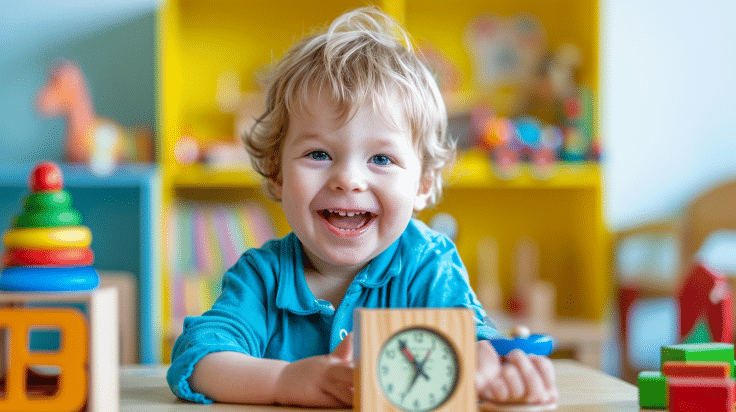 horloge montessori montre