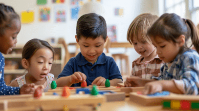 Jeux Montessori Enfant