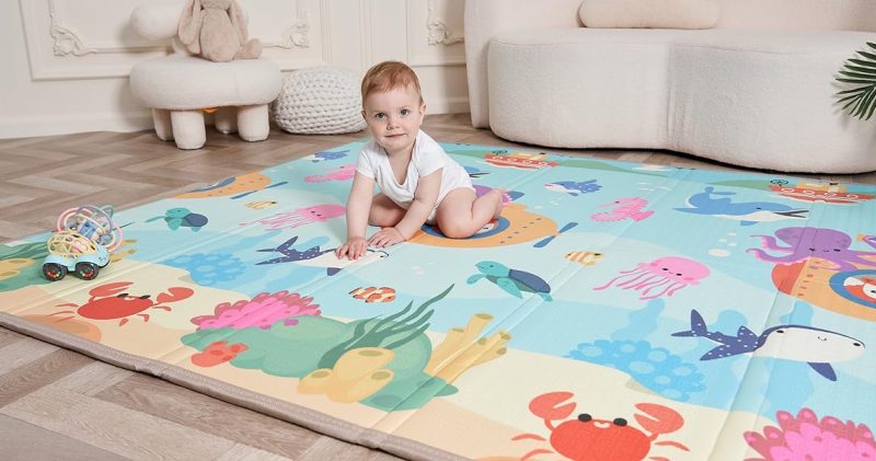 Tapis motricité bébé