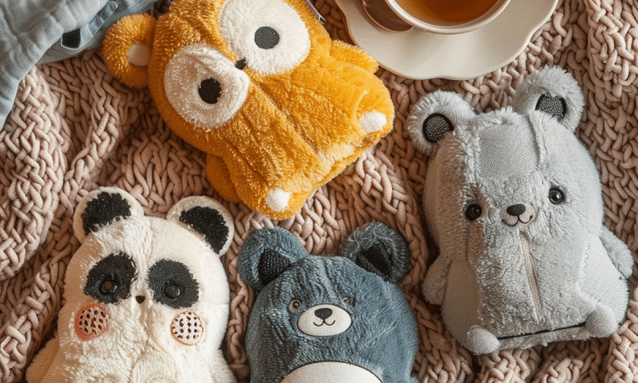 bouillotte peluche bébé