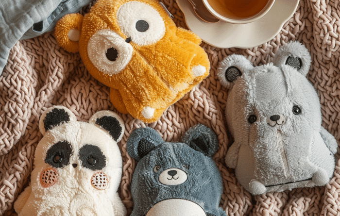 bouillotte peluche bébé