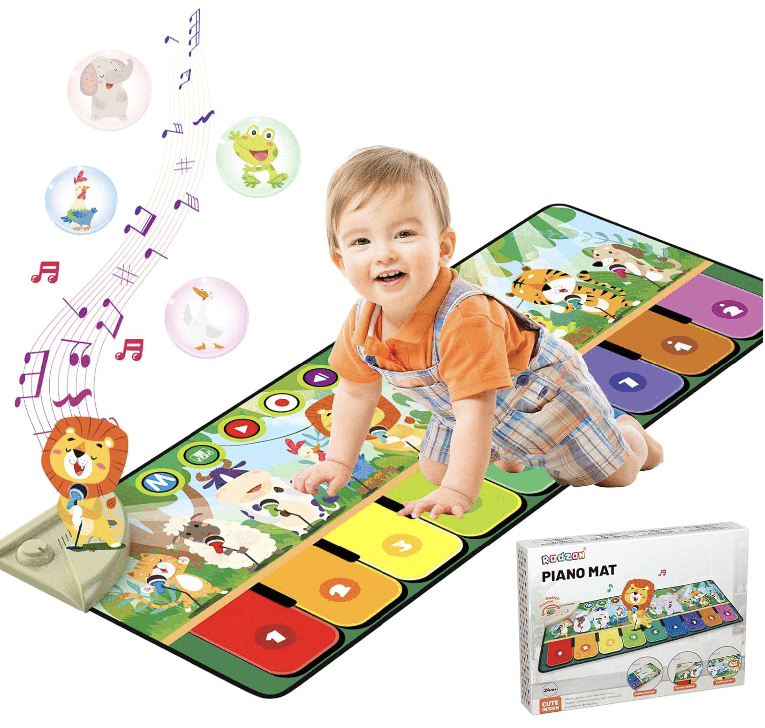 éveil musical piano bébé