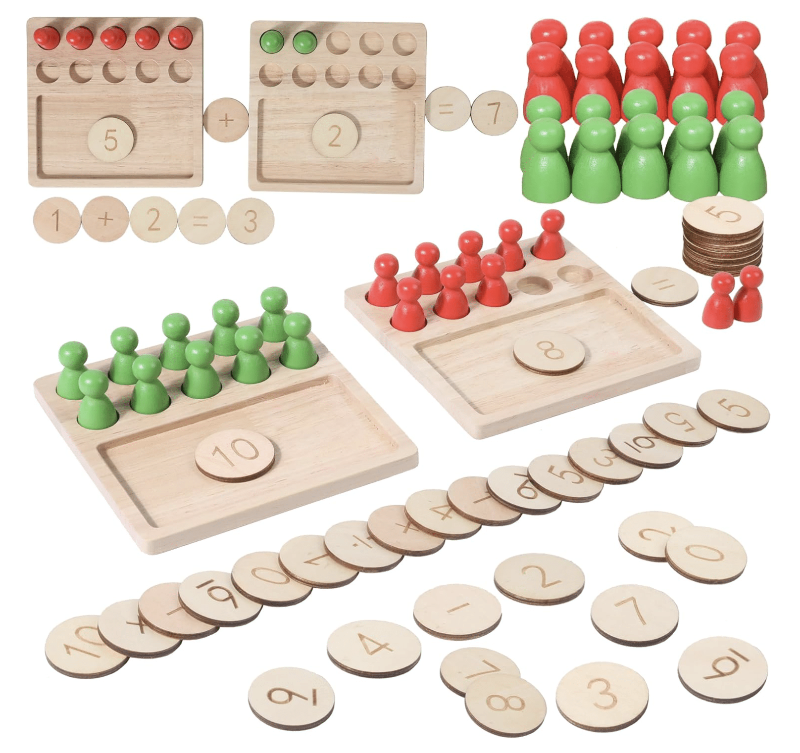 Apprendre à compter montessori
