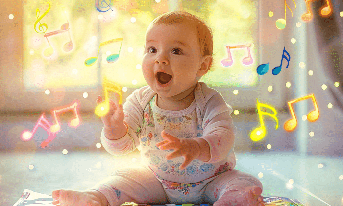 éveil musical bébé