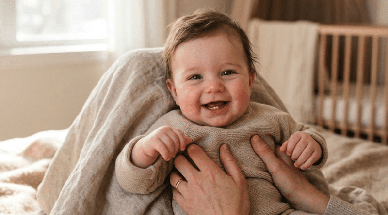 Premières dents bébé qui percent